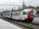 tpf / Triebwagen RBDe 4/4 567 172 mit Personenwagen und ...
