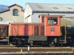 SBB - Diesellok Tm 2/2 8768 im G�terbahnhof von Biel ...