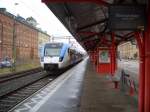 Hier eine Aufnahme vom Bahnhof Kristianstad. Leider wei� ich nix ...