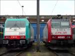 Diese beiden Bombardier Loks ...  De Rond Hans und Jeanny 21.05.2008
