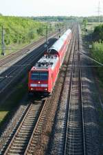 Schwarzwaldbahn mit 146 237-3 ...  Gilbert Angermann 21.05.2008