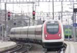 SBB - ICN bei der einfahrt in den Bahnhof von ...