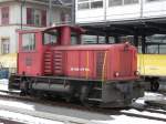 SBB - Tm 2/2 9651 im Bahnhof von Neuch�tel am ...