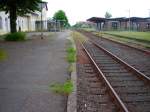 Gleis 1 des Bahnhofes ...  Eric Adrian Greulich 23.05.2008