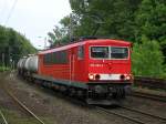 155 203-3 mit Kesselwagen ...  Hubert Hager 23.05.2008