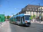 Eine Stra�enbahn am Darmst�dter Hbf am 11.05.2008  ...