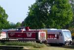 Diesellok 410 01, dahinter ...  G�nther Glauz 24.05.2008