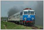 Am Zugende des Sonderzuges aus Leszno nach Wolsztyn hing EP07-1051, ...