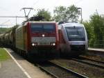 189 085-4 mit Kesselzug ...  Hubert Hager 26.05.2008