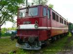 251 012 ausgestellt am 24.05.08 anl�sslich des Weimarer Eisenbahnfest.  ...