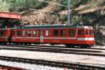 BDe 4_4 46 der Appenzeller Bahn im August 2000 abgestellt ... BDe 4_4 46 der Appenzeller Bahn im August 2000 abgestellt ...