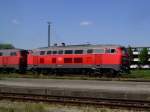 Die 217 017 am ...  Christian Maier 01.06.2008