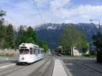 Innsbruck: Tw. 76 in Amras (30. Mai 2008)  ...
