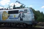 Detailschu� der 111 027-9 850 Jahre M�nchen .  ...