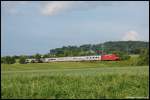 101 058 PEP bef�rdert ...  P.F. 06.06.2008