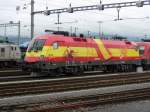 EM-Lok 1116 232 Spanien brachte den EC Vorarlberg von Wien ...