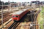 Triebzug FS 7121 der S-Bahn Kopenhagen am 25.7.1999 in Kopenhagen. ...