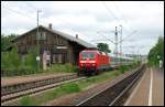 120 124 ist in Richtung Karlsruhe Hbf unterwegs. Aufgenommen im ...