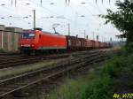 145 070-9 mit Schiebewandwagen. ...  Robert Viktor 10.06.2008
