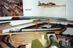 Im Mai 1997 war der 3.Bauabschnitt, der Kopfbahnhof Altburg auf ...