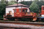 NSB- Schneepflug am 29.7.1999 in Narvik.  ...
