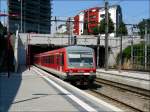 CFL Triebzug 628/928 506-5 kommt am 08.06.08 aus Ettelbrück und ... CFL Triebzug 628/928 506-5 kommt am 08.06.08 aus Ettelbrück und ...