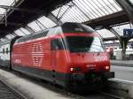 SBB - 460 115-9 im Hauptbahnhof von Z�rich am ...