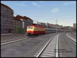 120 004 mit InterRegio ...  Dany Neumann 14.06.2008