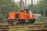 SECO-RAIL mit Lok 18 beim rangieren in Schwerte. 26.05.2008  ...