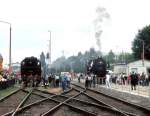 Rennsteigbahn (DR) 94 1292 + DR 52 8075-5 im DB ...