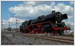 03 1010 bei der Dampflokparade in Wolsztyn am 3.5.2008.  ...
