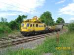 Dieses Oberleitungsmontagefahrzeug der Firma Balfour Beatty Rail habe ich am ...