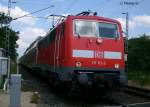 BR 111 115-2 mit dem Wupper-Express nach Aachen, demnächst bitte ... BR 111 115-2 mit dem Wupper-Express nach Aachen, demnächst bitte ...
