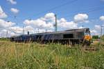 ERS Railways GmbH 6604 und 6605 am 17.06.2008 im Bahnhof Guben