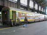 Fernverkehr Corail Wagen am 28.2.2008 im Gare d'Austerlitz