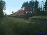 BR 218 Lokportraits 218 451 mit RE Hannover - Braunschweig am 18.06.2008 H�he Peine-Horst