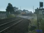 Rail4Chem Eisenbahnverkehrsgesellschaft mbH PB01 von Rail4Chem am 15.06.2008 H�he Peine-Telgte mit Kesselwagenzug