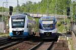 Ostseelandverkehr kreuzt hier in Schwerin-G�rries. 15.05.2008  ...