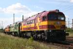 M62M 003 am 26.06.2008 im DB Bahnhof Guben  ...