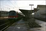RB91 Ruhr-Sieg-Bahn , von Siegen nach Hagen Hauptbahnhof, ist im Bahnhof ...