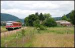 628 334 nach Ulm Hbf. Aufgenommen bei Oberkochen am 28.Juni ...