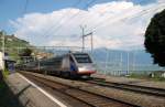 CIS ETR 470 als EC 124 in Rivaz am 29. ...