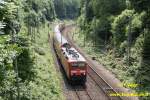 BR 143 312-7 zwischen Freiburg HBF und Freiburg Wiehre  ...