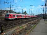 RB mit 112 130 aus Hildesheim kurz vor Hannover HBF ...