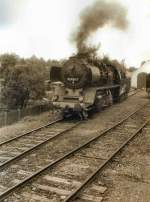 BR 50 in Erfurt-West
um 1988   ...