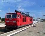 Am Gleis 11 h�lt ...  Hannes M�ller 04.07.2008