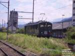 Nachschuss auf den ausfahrenden BDe 2/4 240 nach Sargans. Sch�n ...