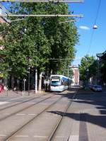 Saarbr�cker Stadtbahnwagen 1026 als ...  Johannes Bur 04.07.2008