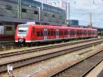 ET 425-639 als RB 73 (Saarbr�cken-St. Wendel) auf Gleis3 des ...