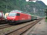Re 460 023 mit ...  Lukas Buchmeier 08.07.2008